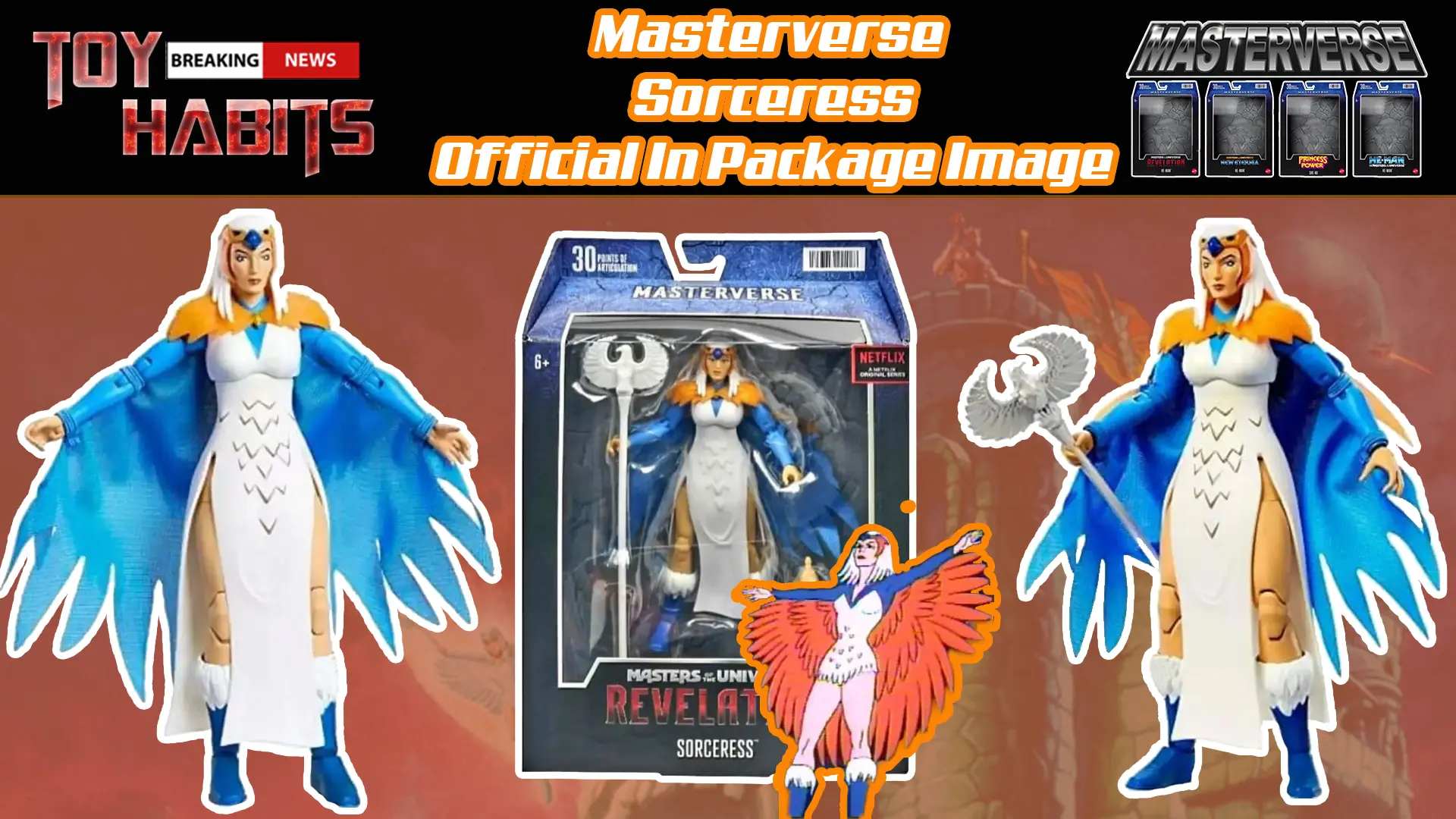 Masterverse Sorceress Official In Package Image - Toy Habits