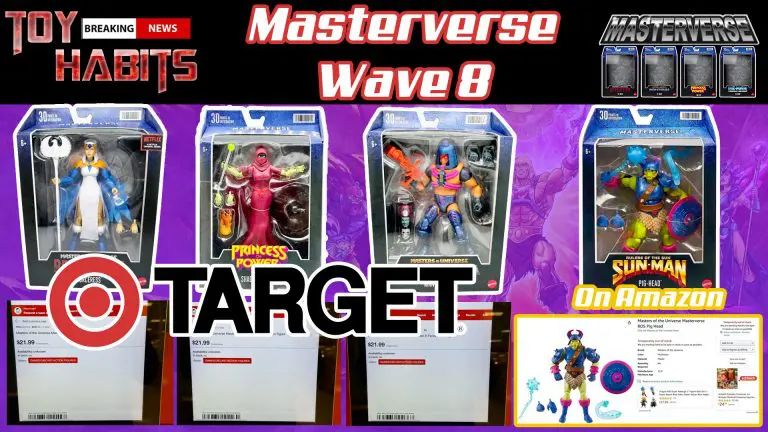 Masterverse Wave 8 Found on Target plus DPCI and TCIN Codes