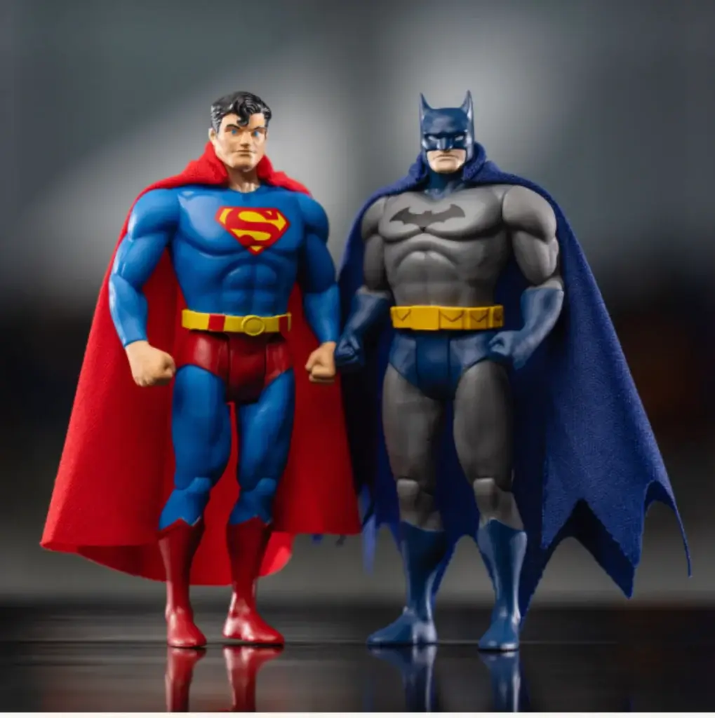 McFarlane Super Powers Batman & Superman Capes