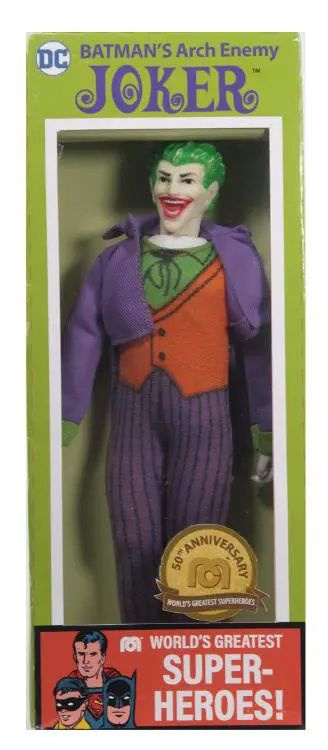 Mego 50th Anniversary Joker Package front