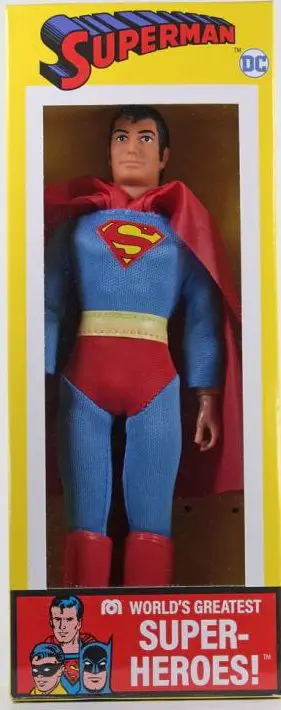 Mego 50th Anniversary Superman Package front