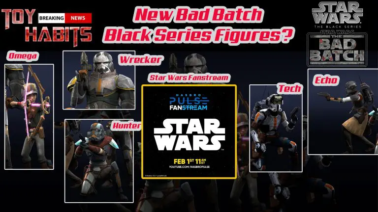 New Star Wars The Bad Batch Figures Teased