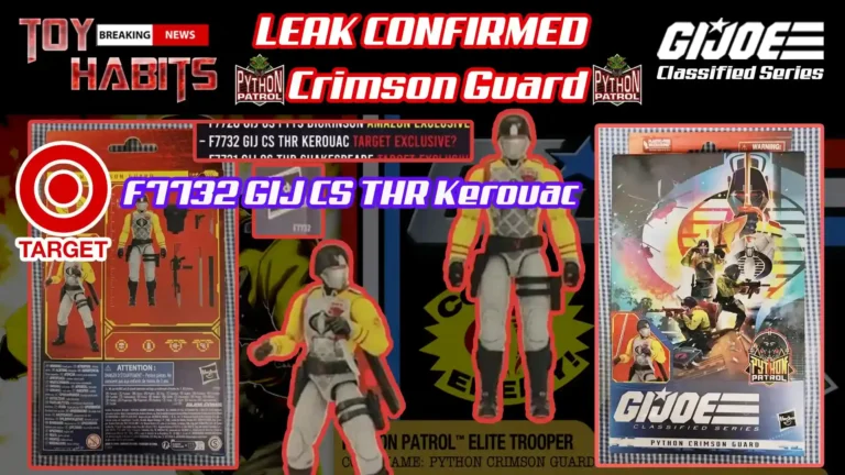 Python Patrol Crimson Target Exclusive Guard GI Joe Classified Series Leak Confirmed