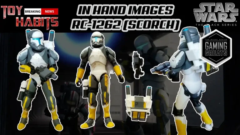 RC-1262 (SCORCH) Star Wars Black Series In Hand Images