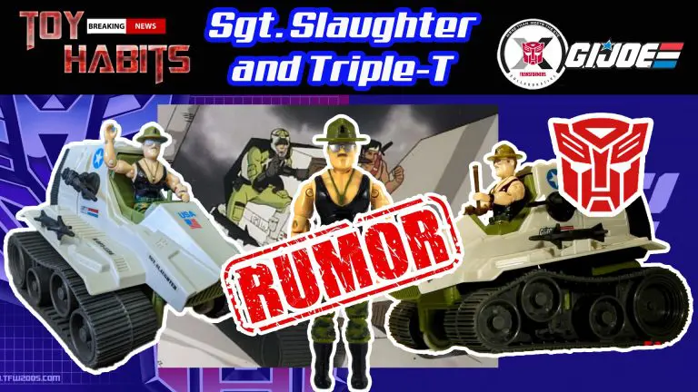 Sgt. Slaughter and Triple-T GI Joe Transformers Crossover Rumor