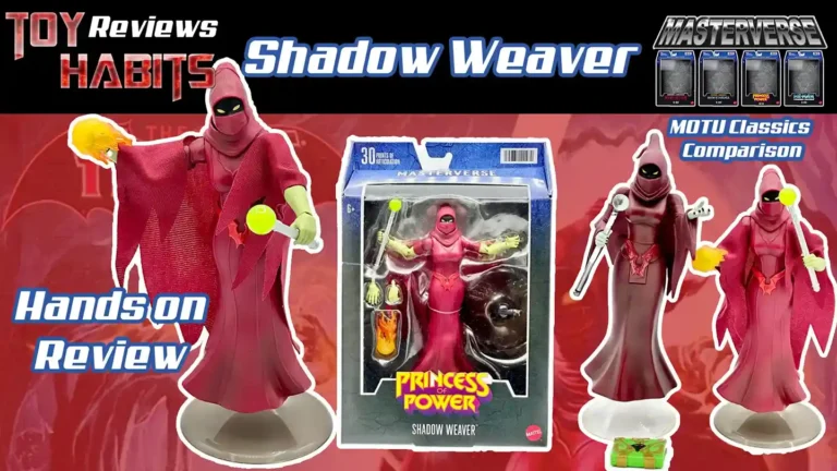 Shadow Weaver Masterverse Figure Review and MOTU Classics Comparison