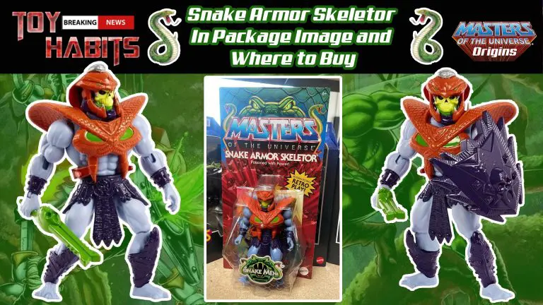 Snake Armor Skeletor In Package Image and Where to Buy