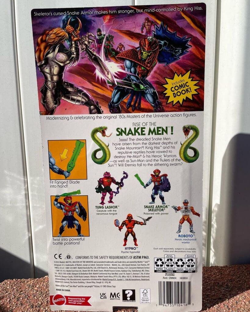 Snake Armor Skeletor MOTU Origins Wave 12 Card Back 2
