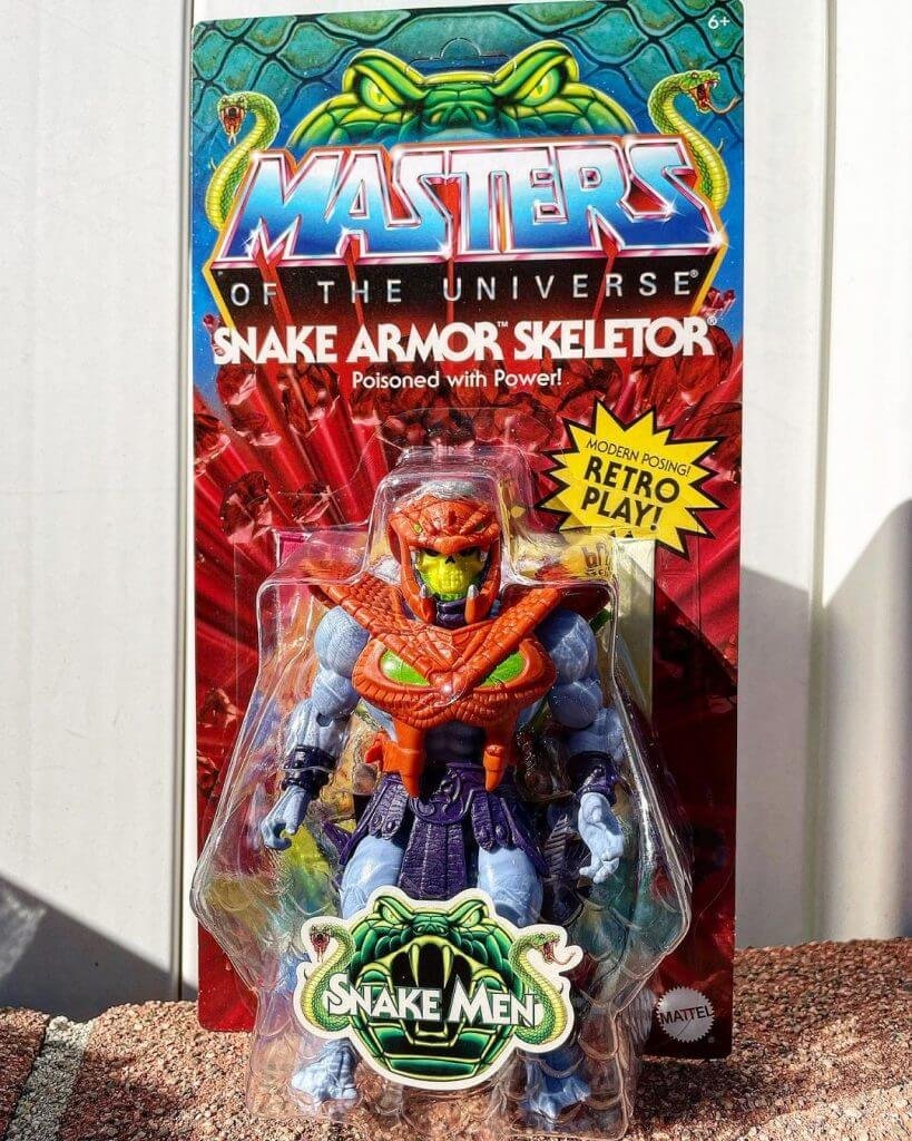 Snake Armor Skeletor MOTU Origins Wave 12 On Card 2