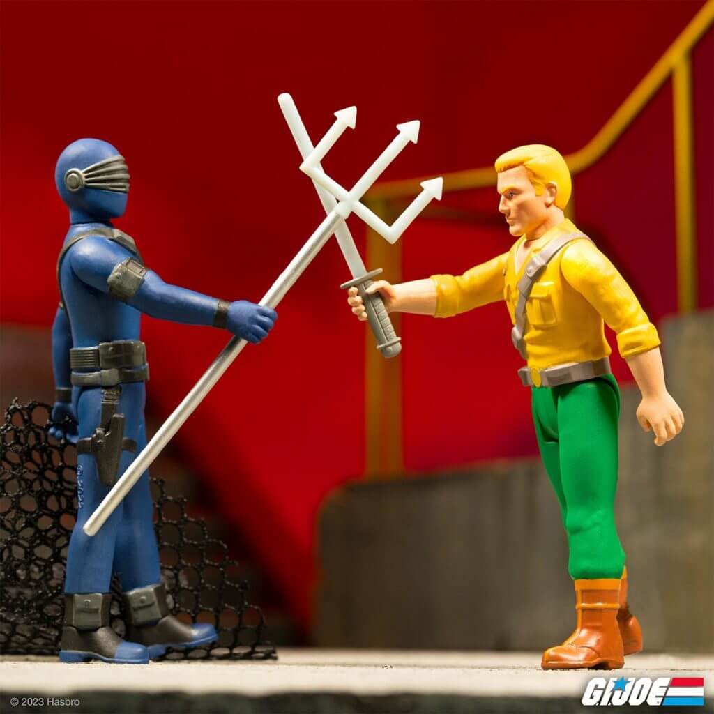 Snake Eyes and Duke GI Joe Super7 ReAction GI Joe Wave 5 Official Image