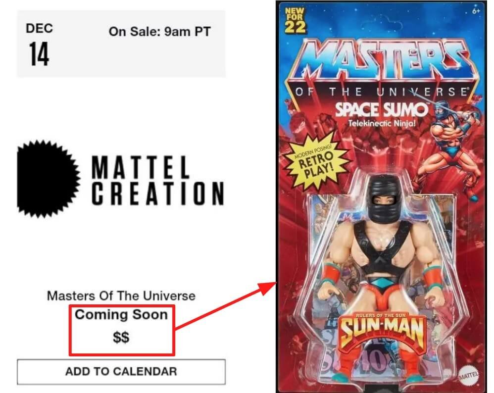 Space Sumo Mattel Creations