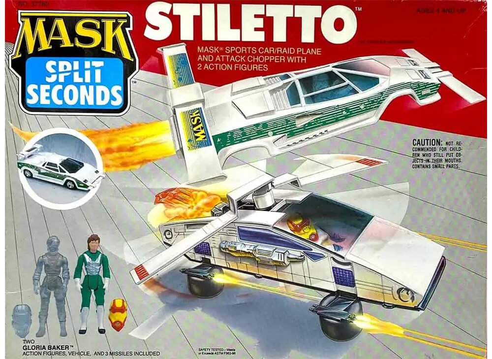 Stiletto Split Seconds MASK Box Front