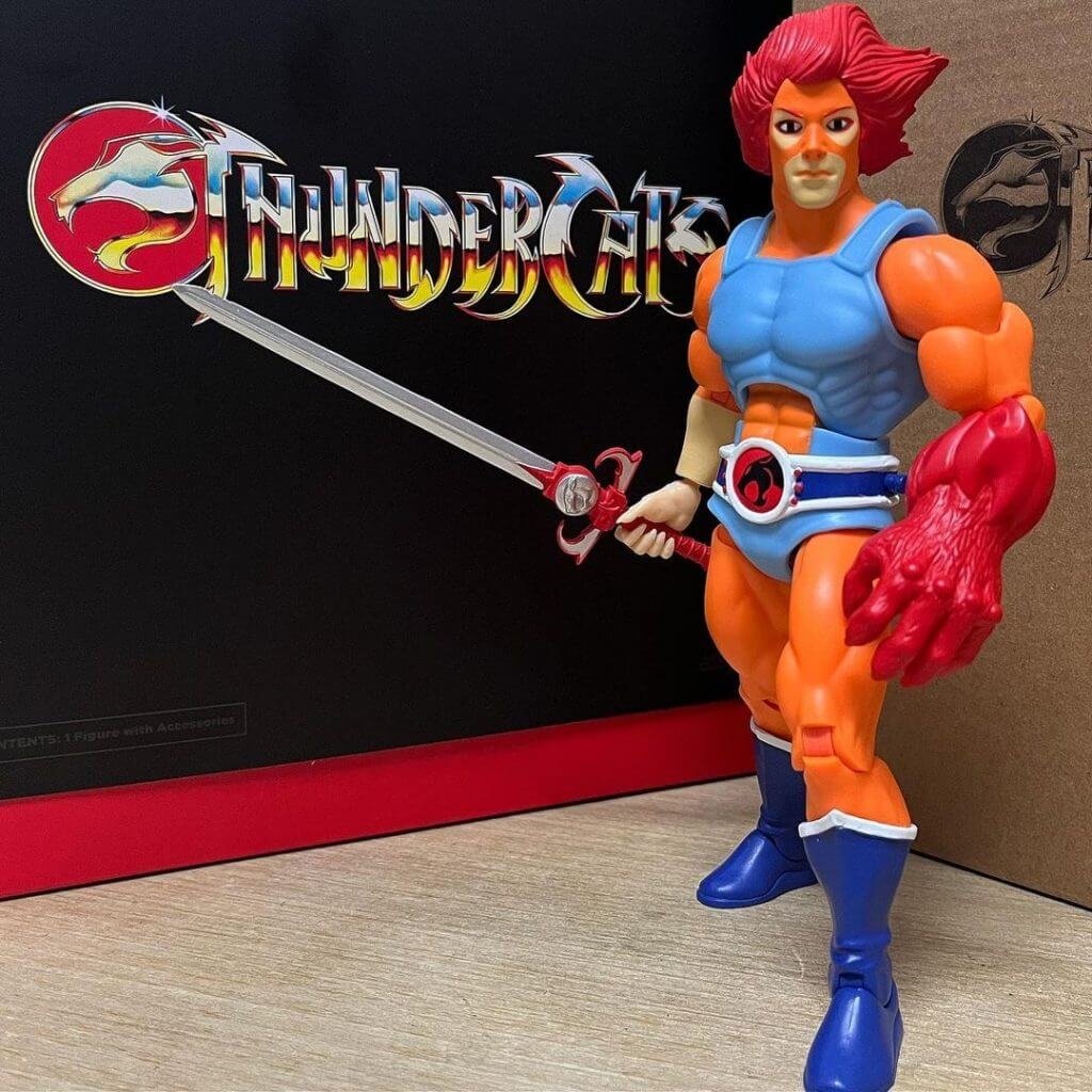 Super7 ThunderCats Ultimates Lion-O Toy Variant In hand 1