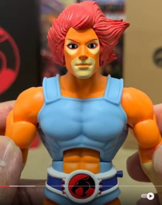 Super7 ThunderCats Ultimates Lion-O Toy Variant In hand 4