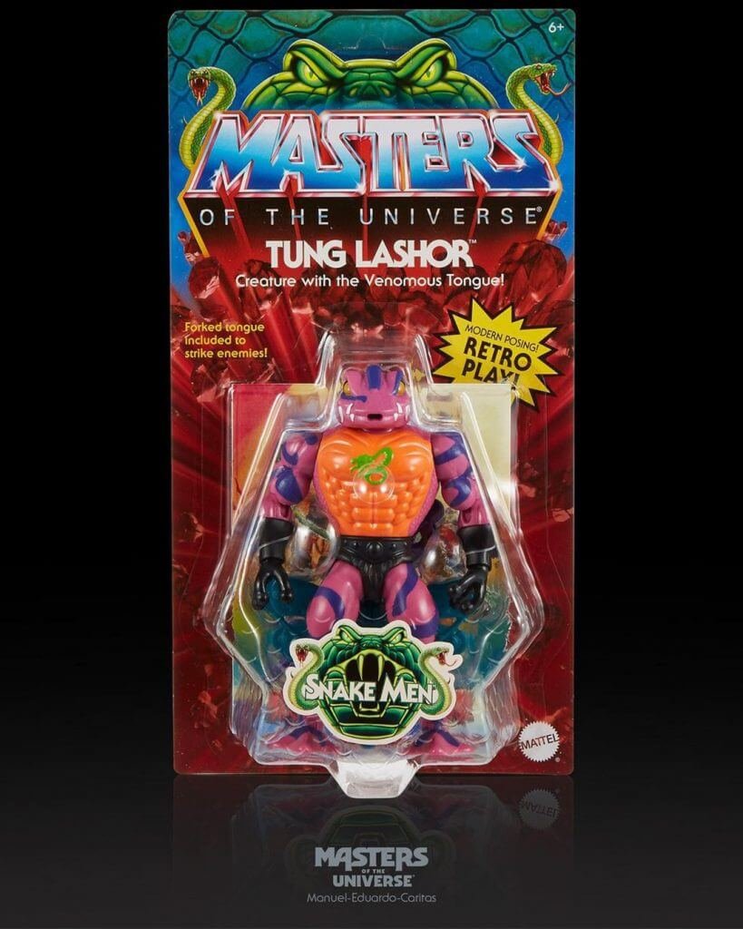 Tung Lashor MOTU Origins Front Card View