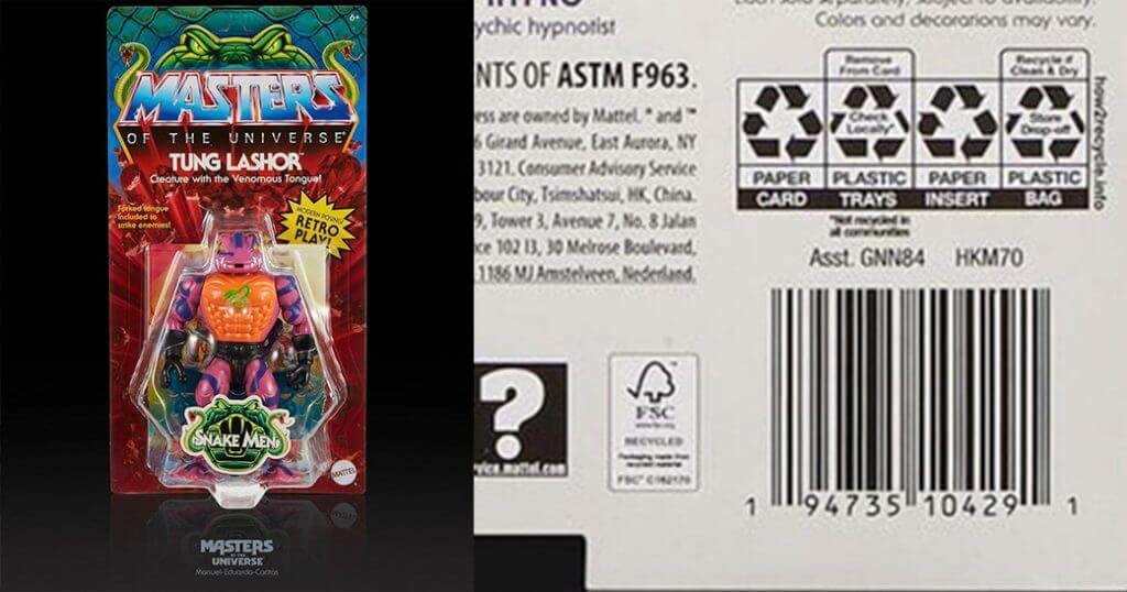 Tung Lashor MOTU Origins UPC