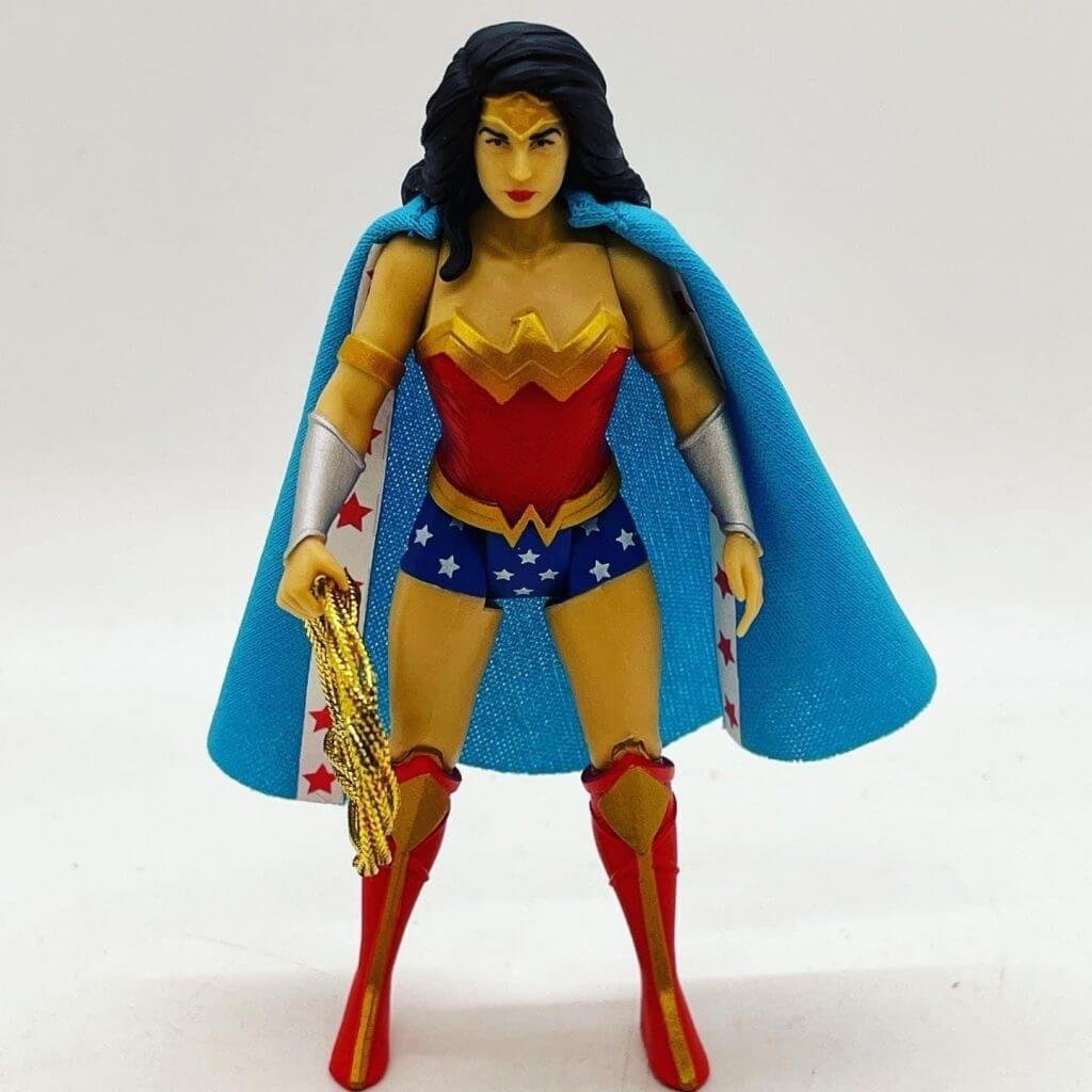 Wonder Woman Blue Stars Cape