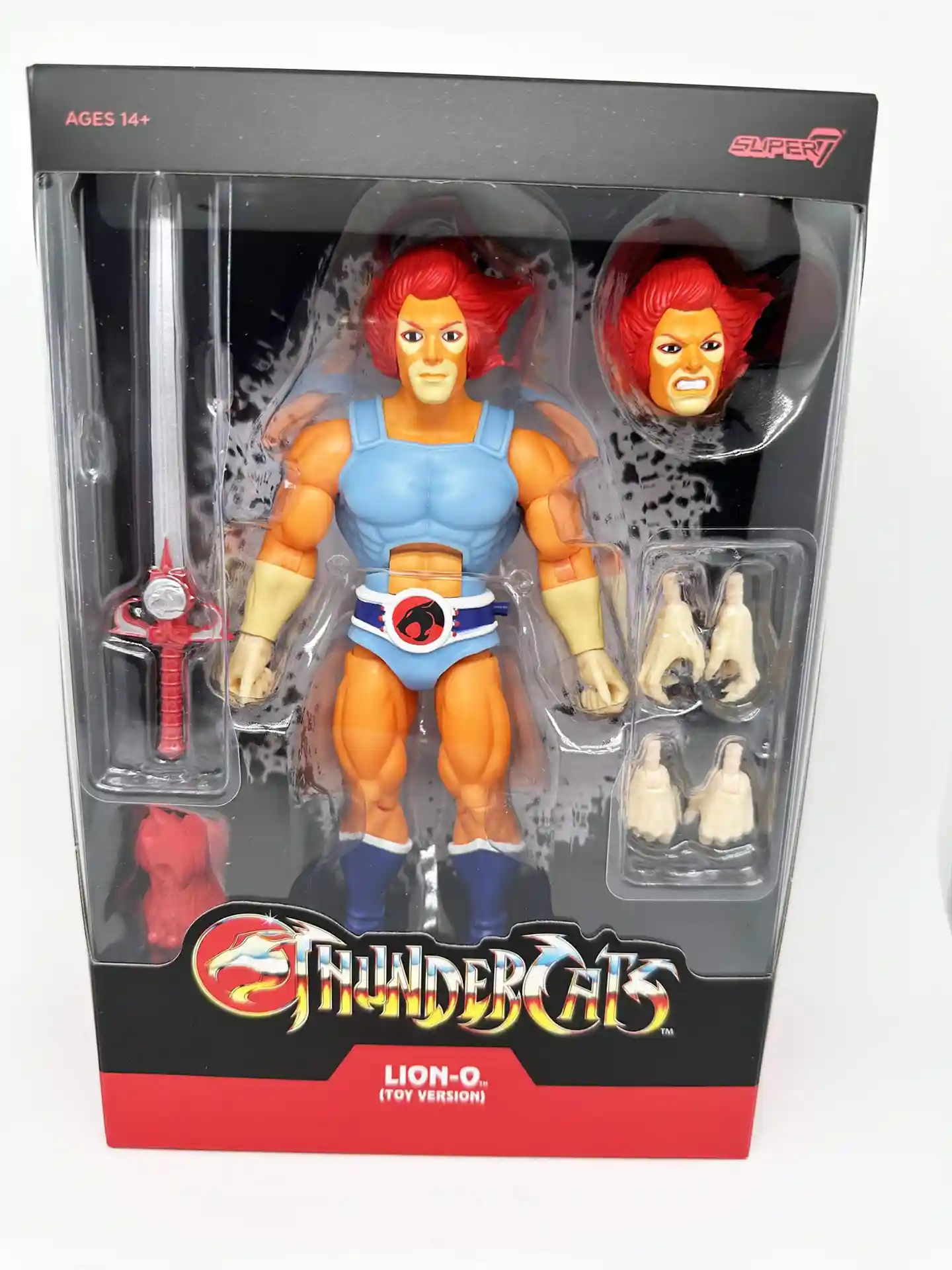 Lion-O Toy Variant Super7 Ultimates ThunderCats Package front