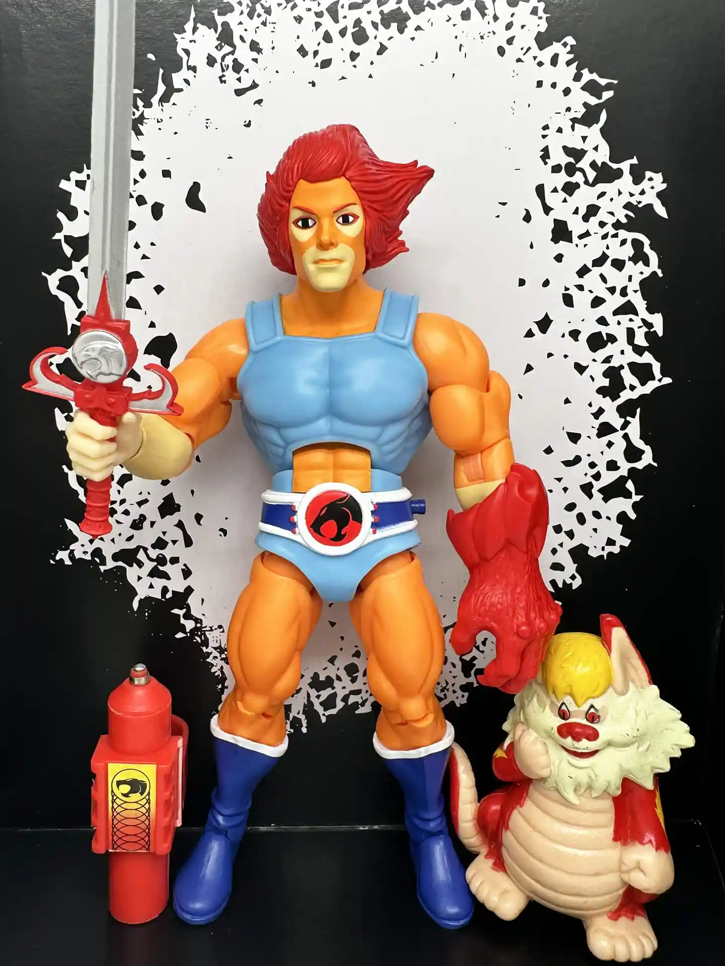 Lion-O Toy Variant Super7 Ultimates ThunderCats with Snarf 6