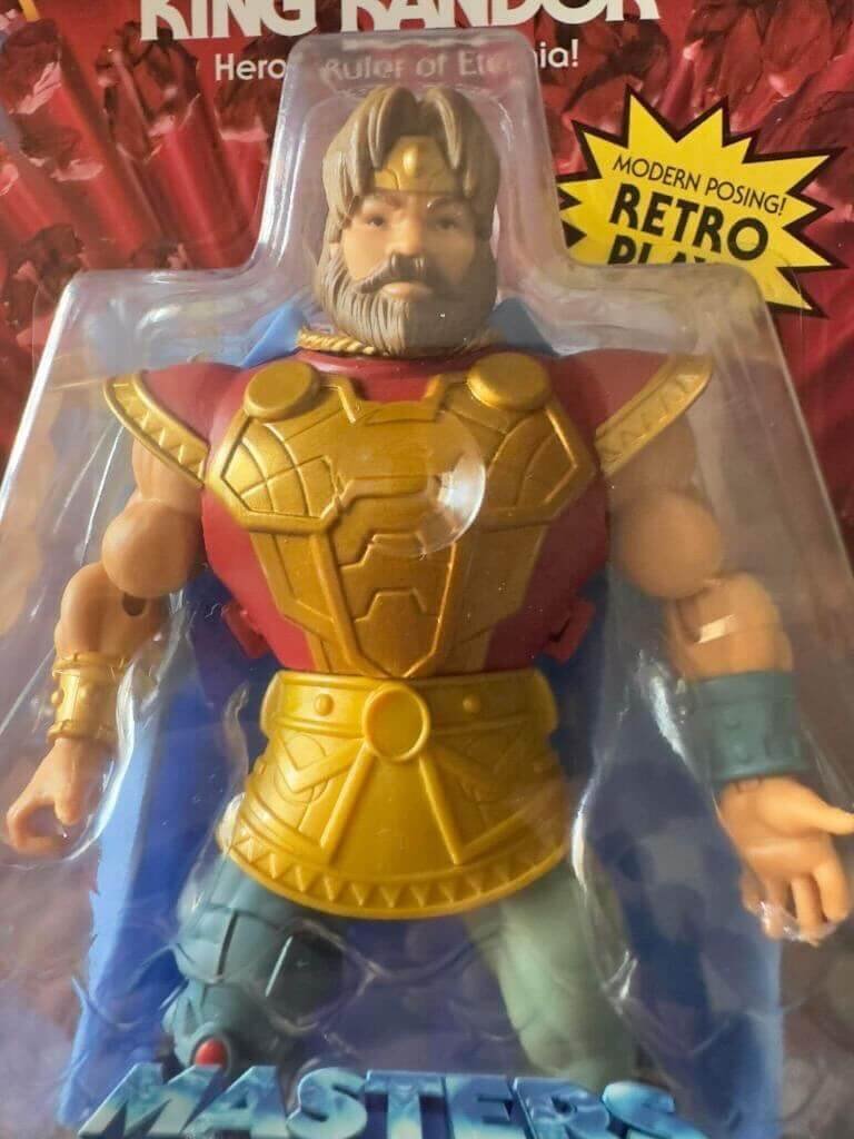 MOTU Origins King Ranor card back close up in Hand