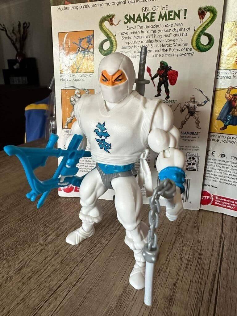 MOTU Origins Slamurai out of package front