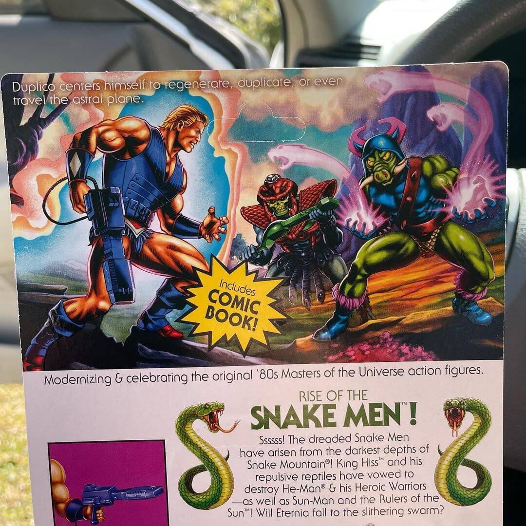 Master of the Universe Origins Duplico In hand new 4