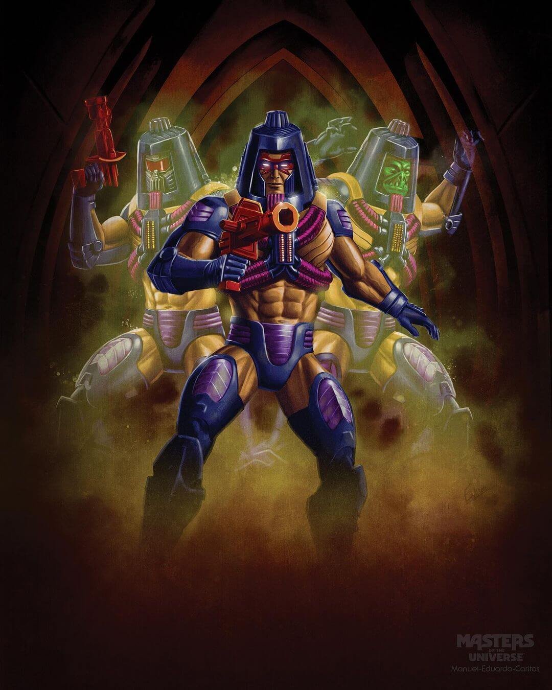 Masterverse Man E Faces official rear artwork