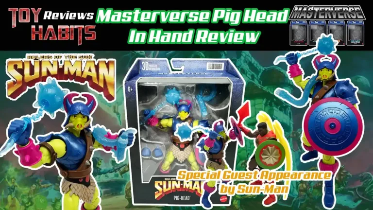 Rulers of the Sun Pig Head Masterverse Figure Review