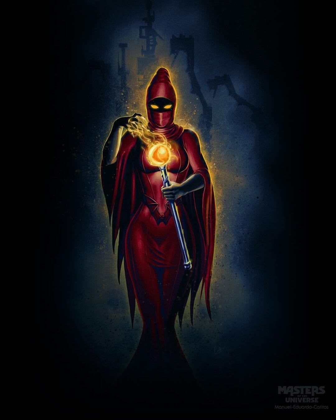 Masterverse Shadow Weaver official side artwork