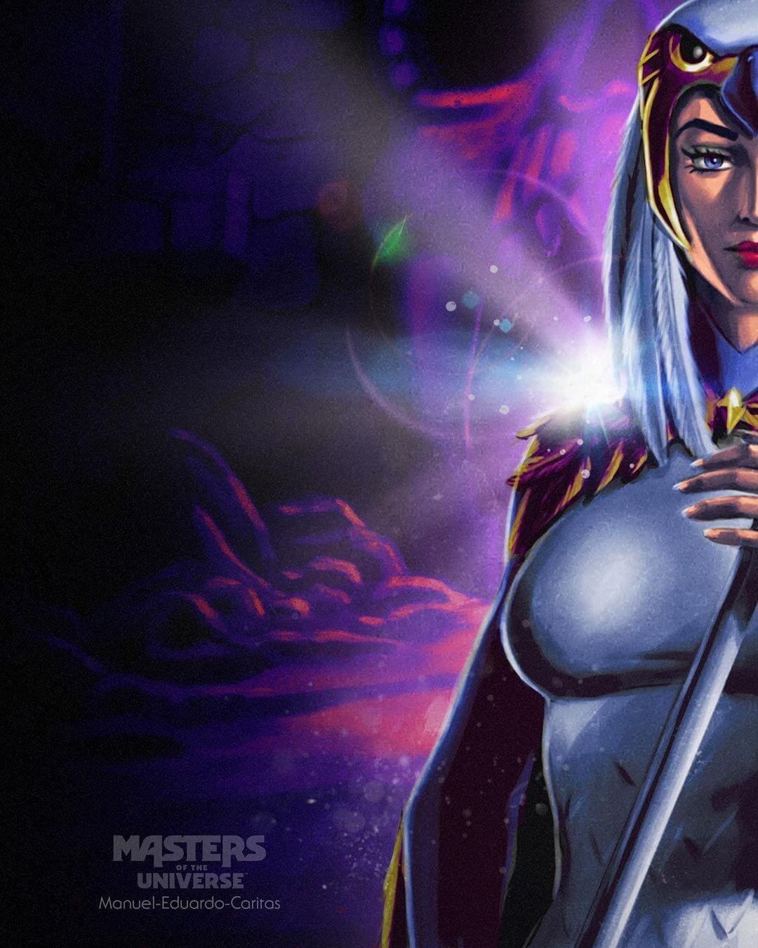 Masterverse Sorceress official side artwork 1