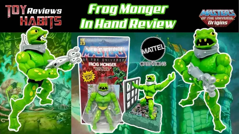 Mattel Creations Exclusive Frog Monger In Hand Review
