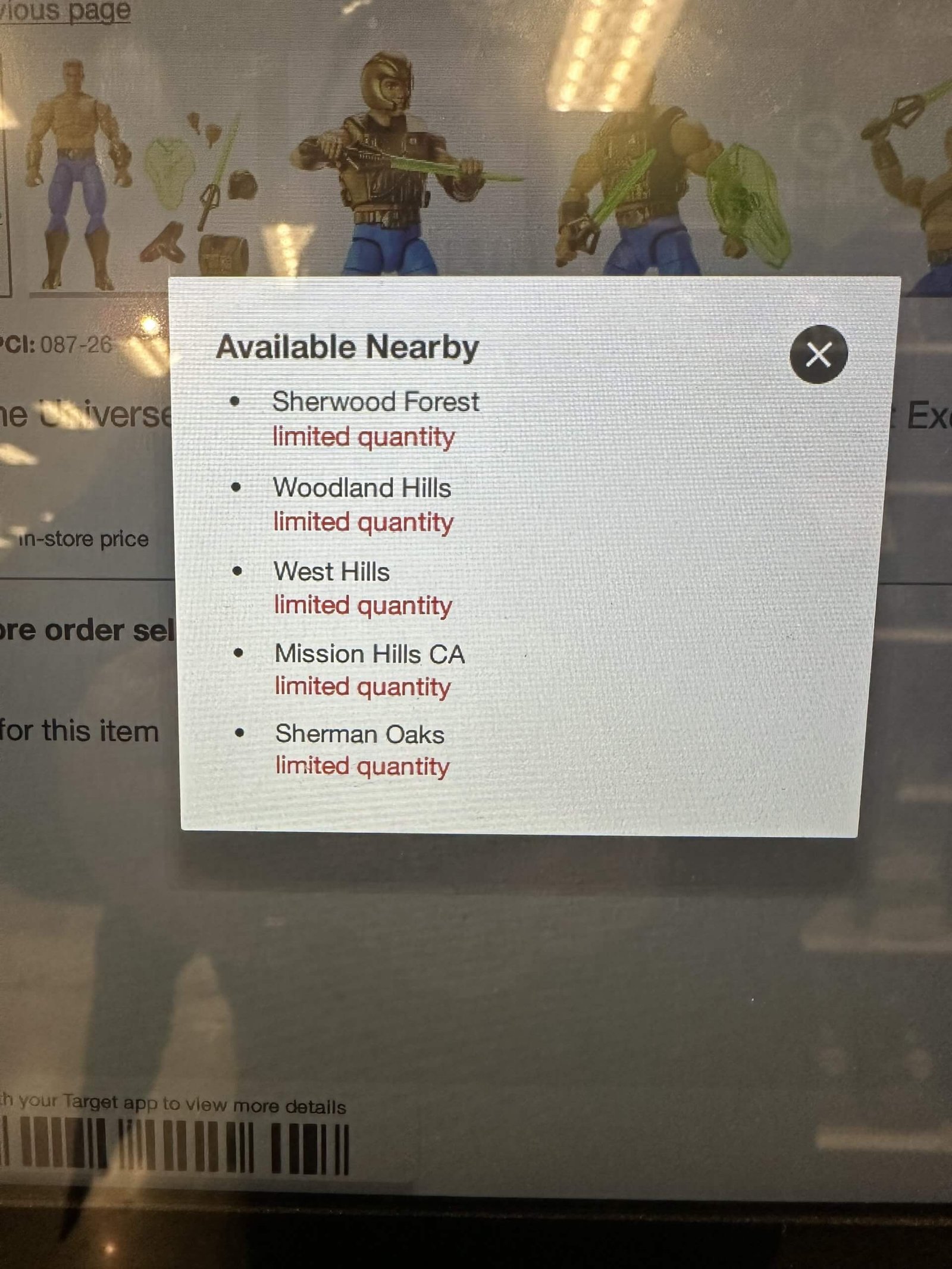 Target Price Check Kioks Masterverse Galactic Protector He-Man 3