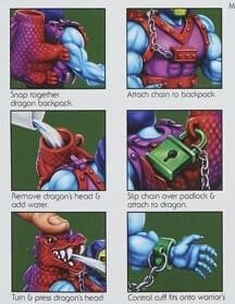 Dragon Blaster Skeletor MOTU Origins action feature