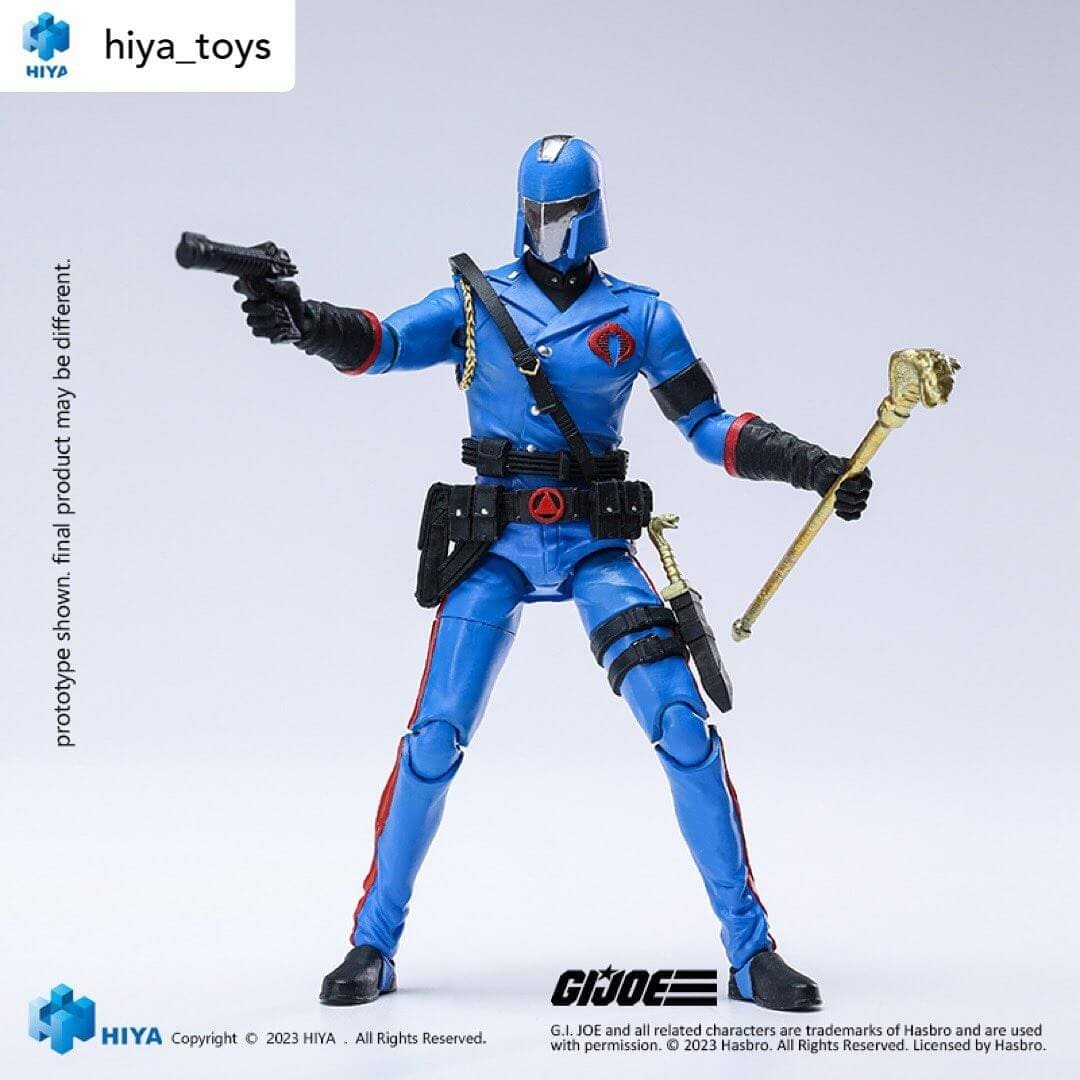 Hiya Toys GI Joe Cobra Commander 1