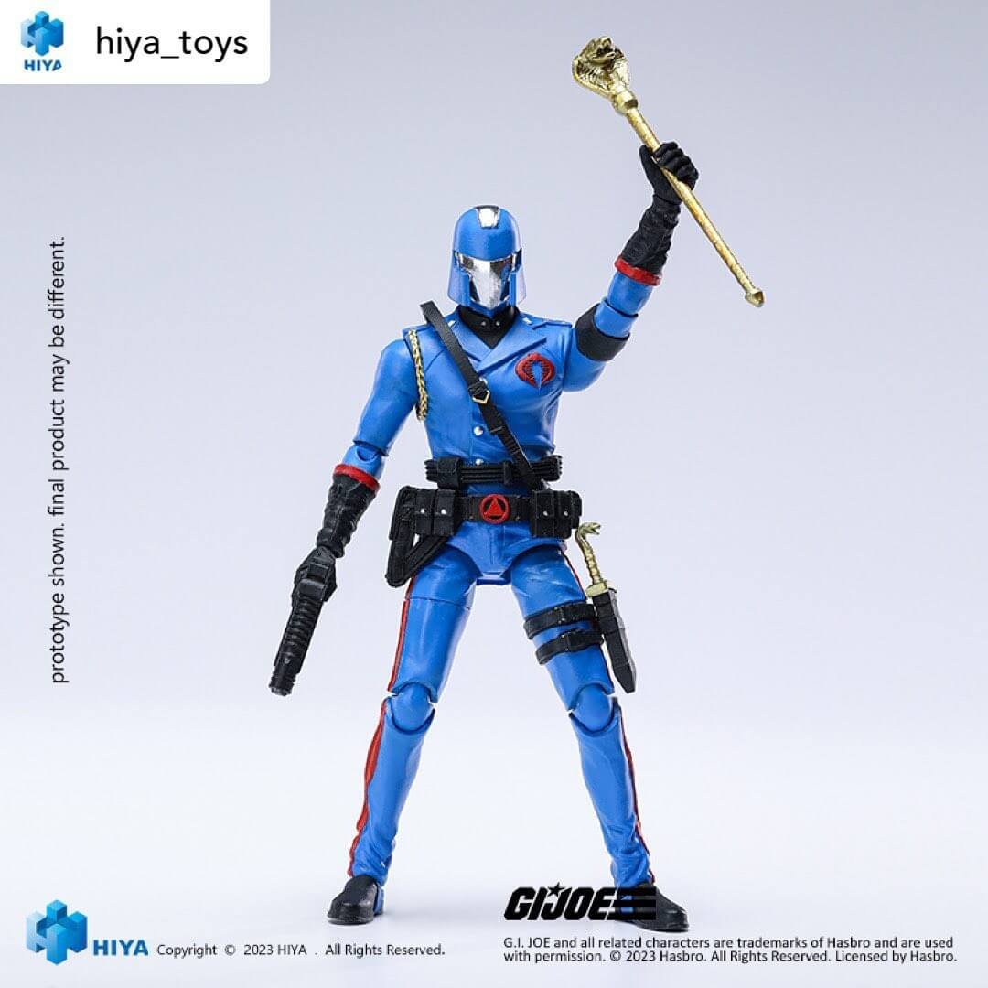 Hiya Toys GI Joe Cobra Commander 5