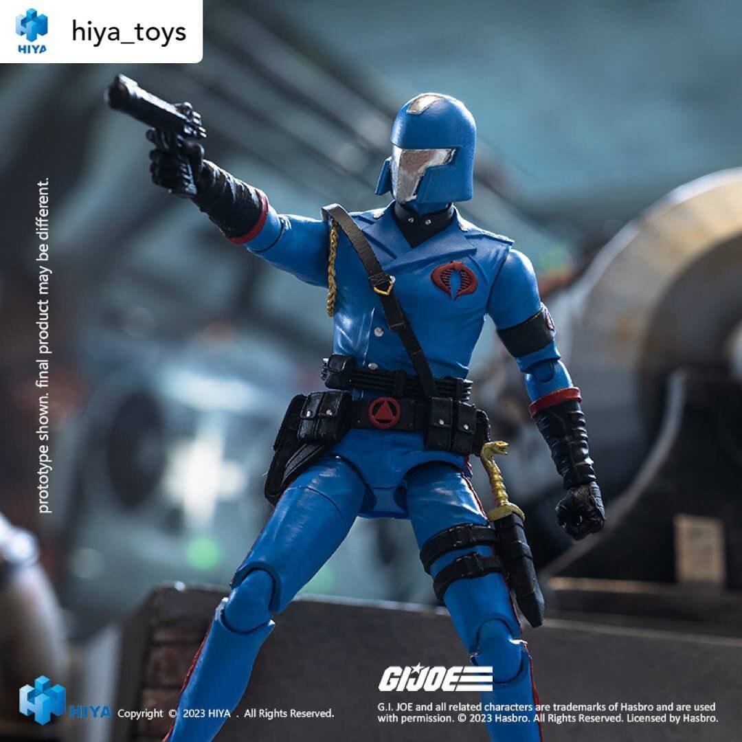 Hiya Toys GI Joe Cobra Commander dio 1