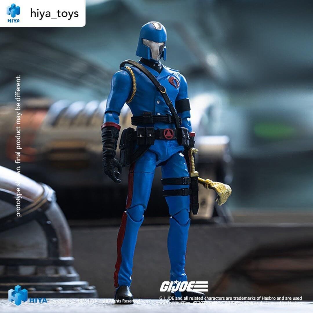 Hiya Toys GI Joe Cobra Commander dio 2
