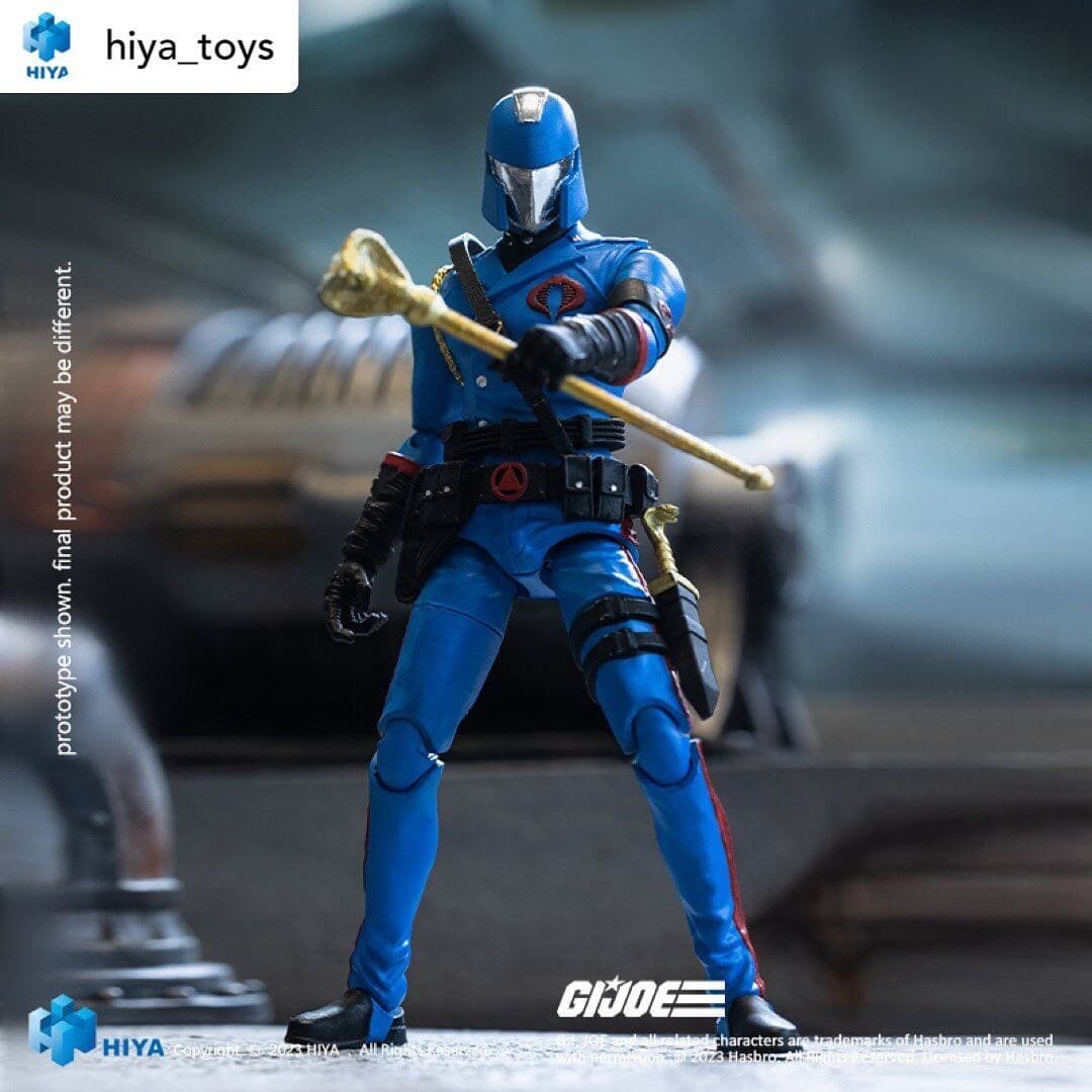 Hiya Toys GI Joe Cobra Commander dio 3