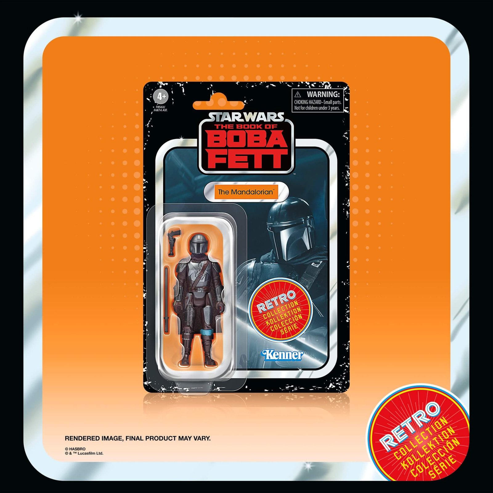 Mandolorian Book of Bobba Fett Retro Collection