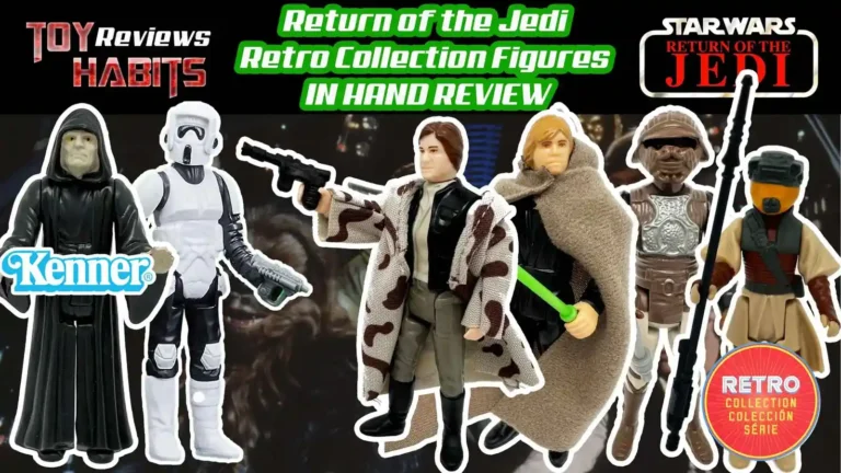 Return of the Jedi Retro Collection Figures In Hand Review