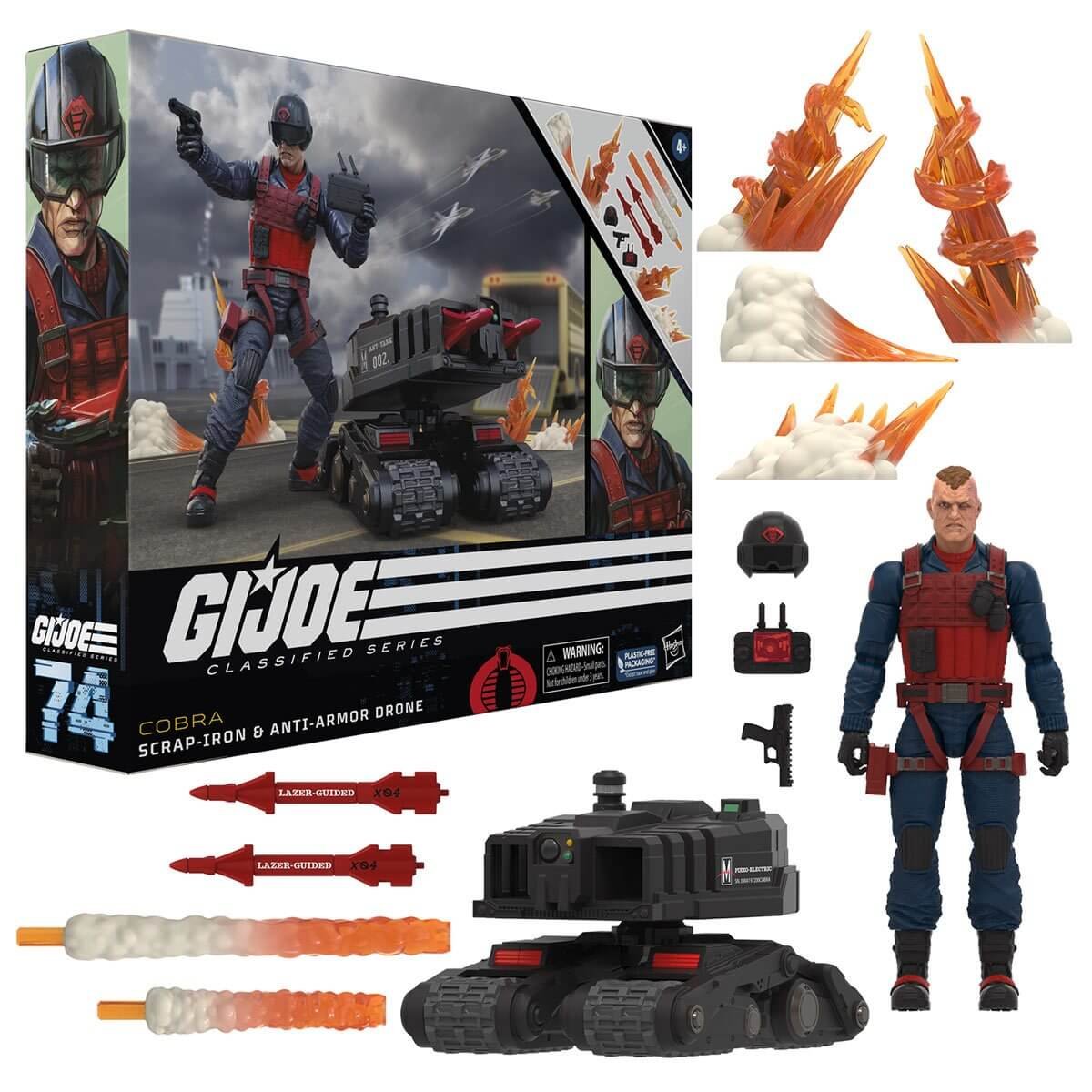 Scrap Iron with Drone GI Joe Classified Series Official Image 2