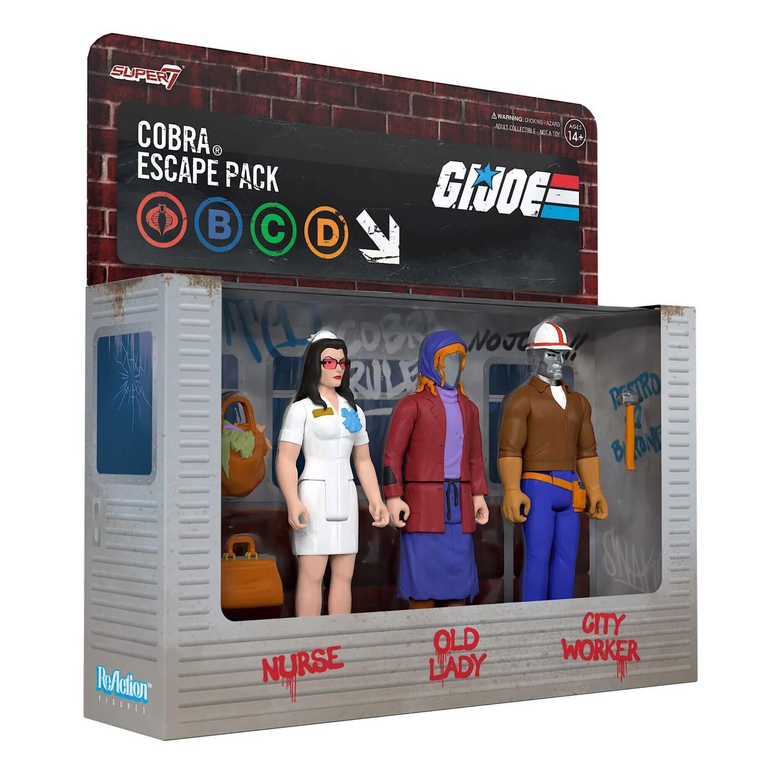 Super7 GI Joe ReAction Cobra Escape pack official image 2