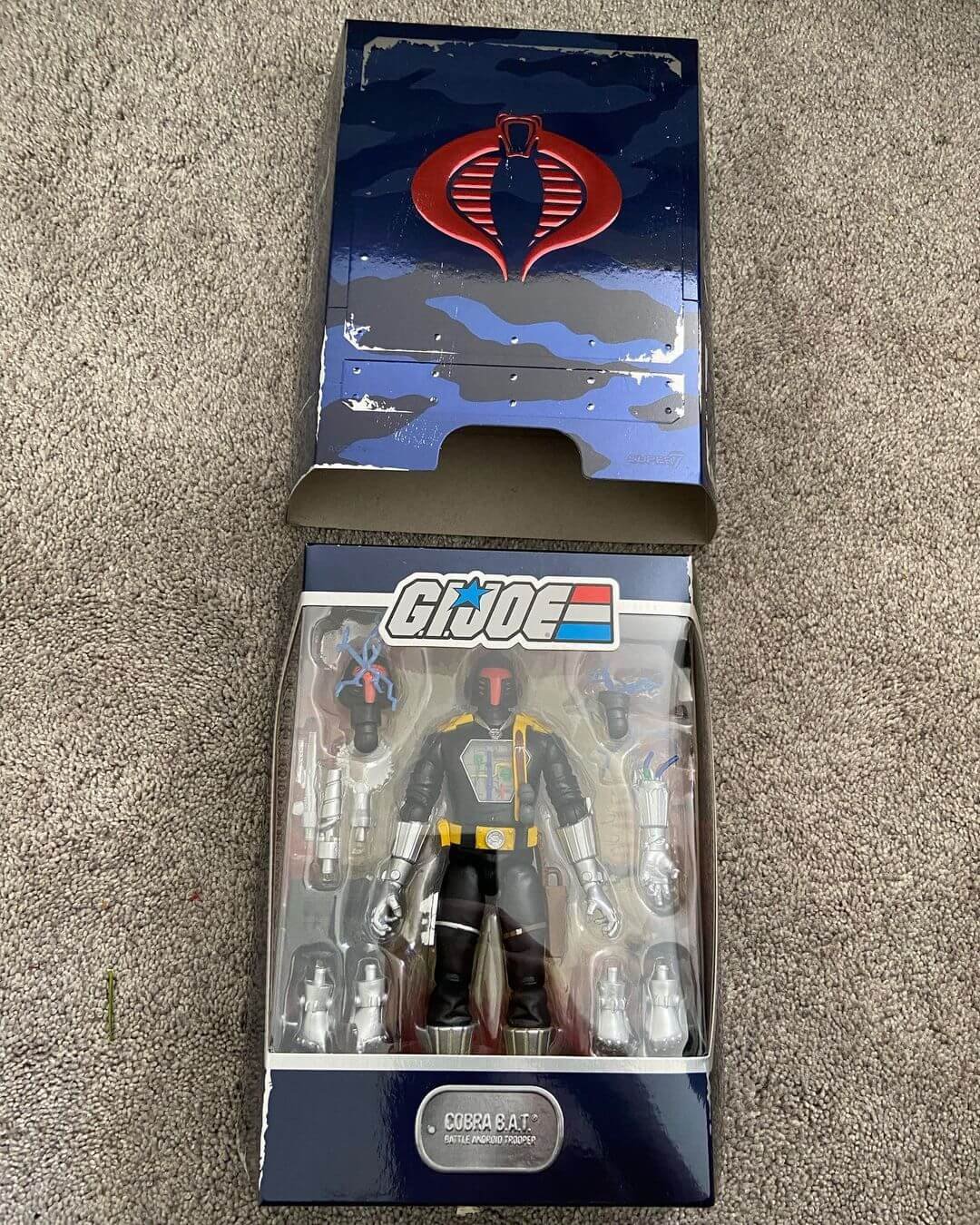 Super7 GI Joe Ultimates Cobra BAT package