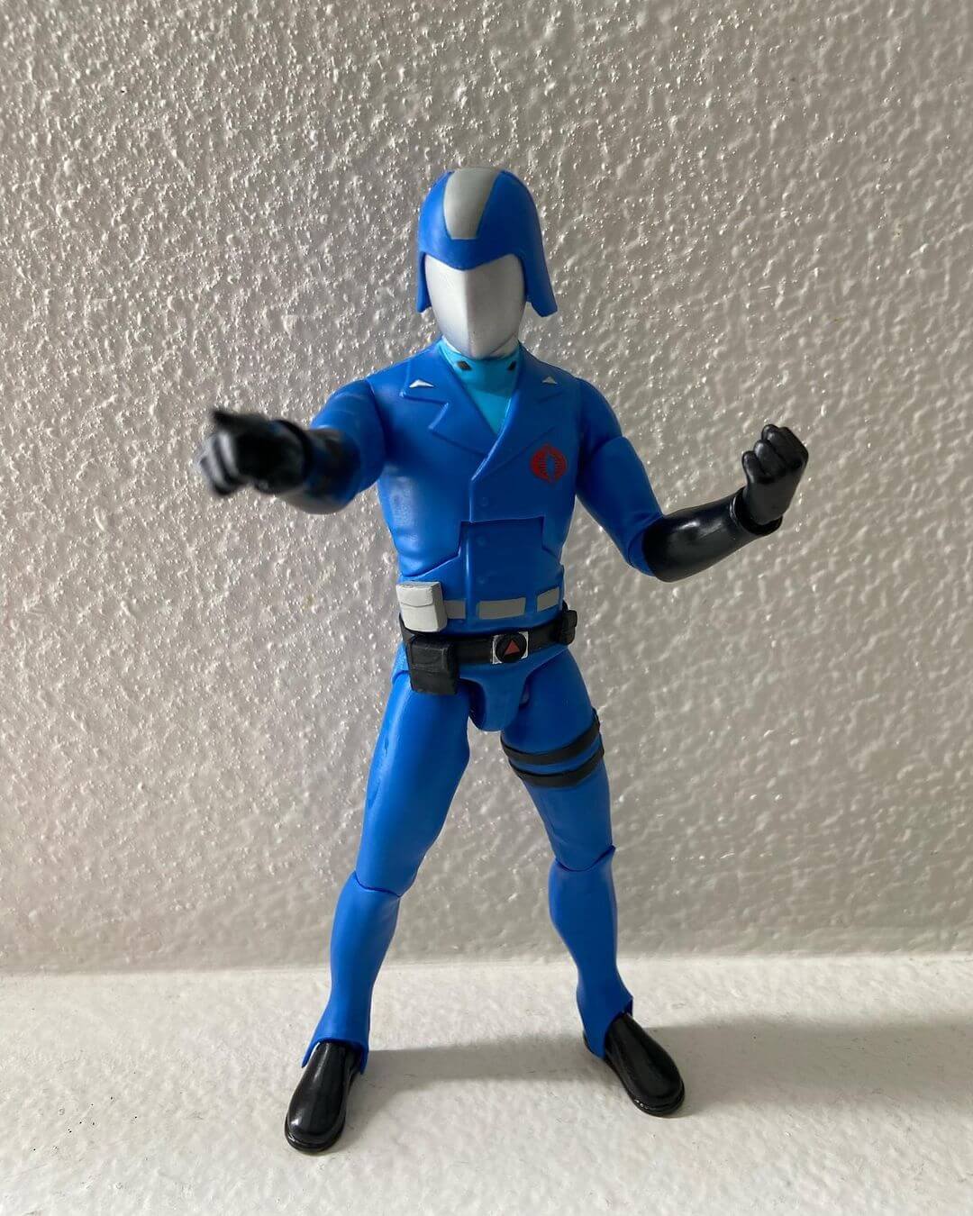 Super7 GI Joe Ultimates Cobra Commander action pose 5