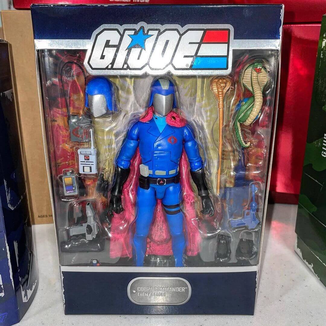 Super7 GI Joe Ultimates Cobra Commander package front