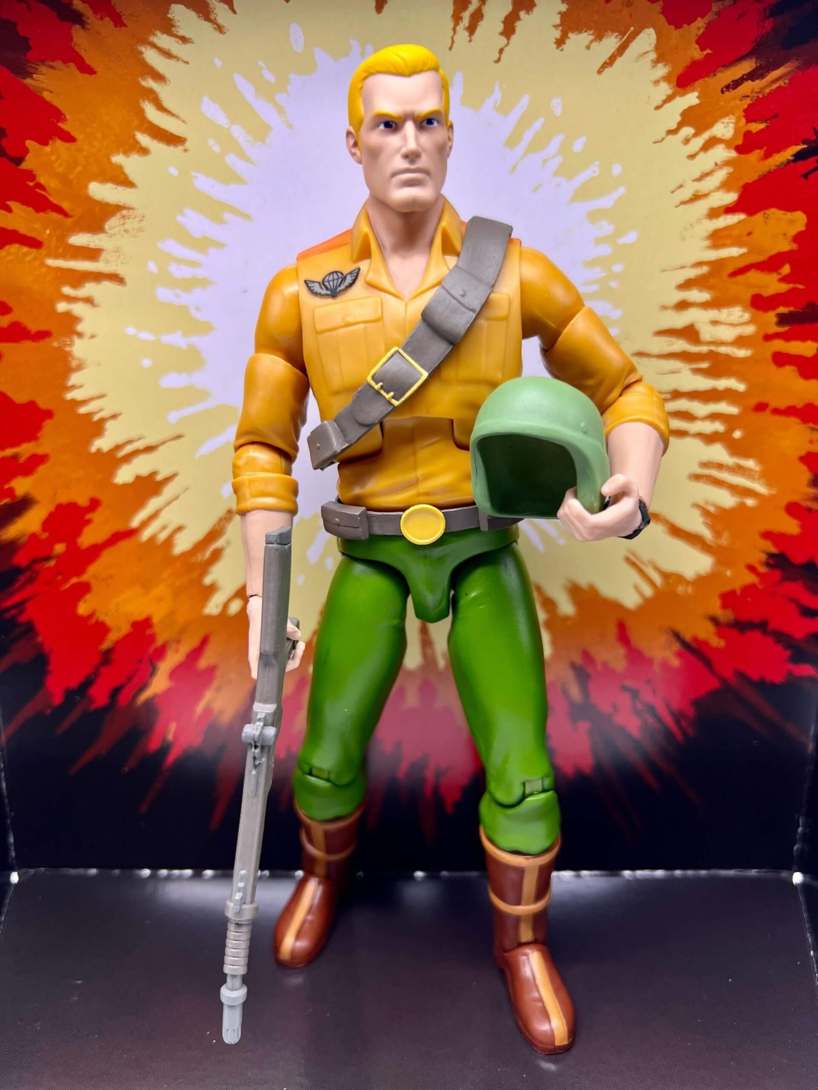 Super7 GI Joe Ultimates Duke action shot 15