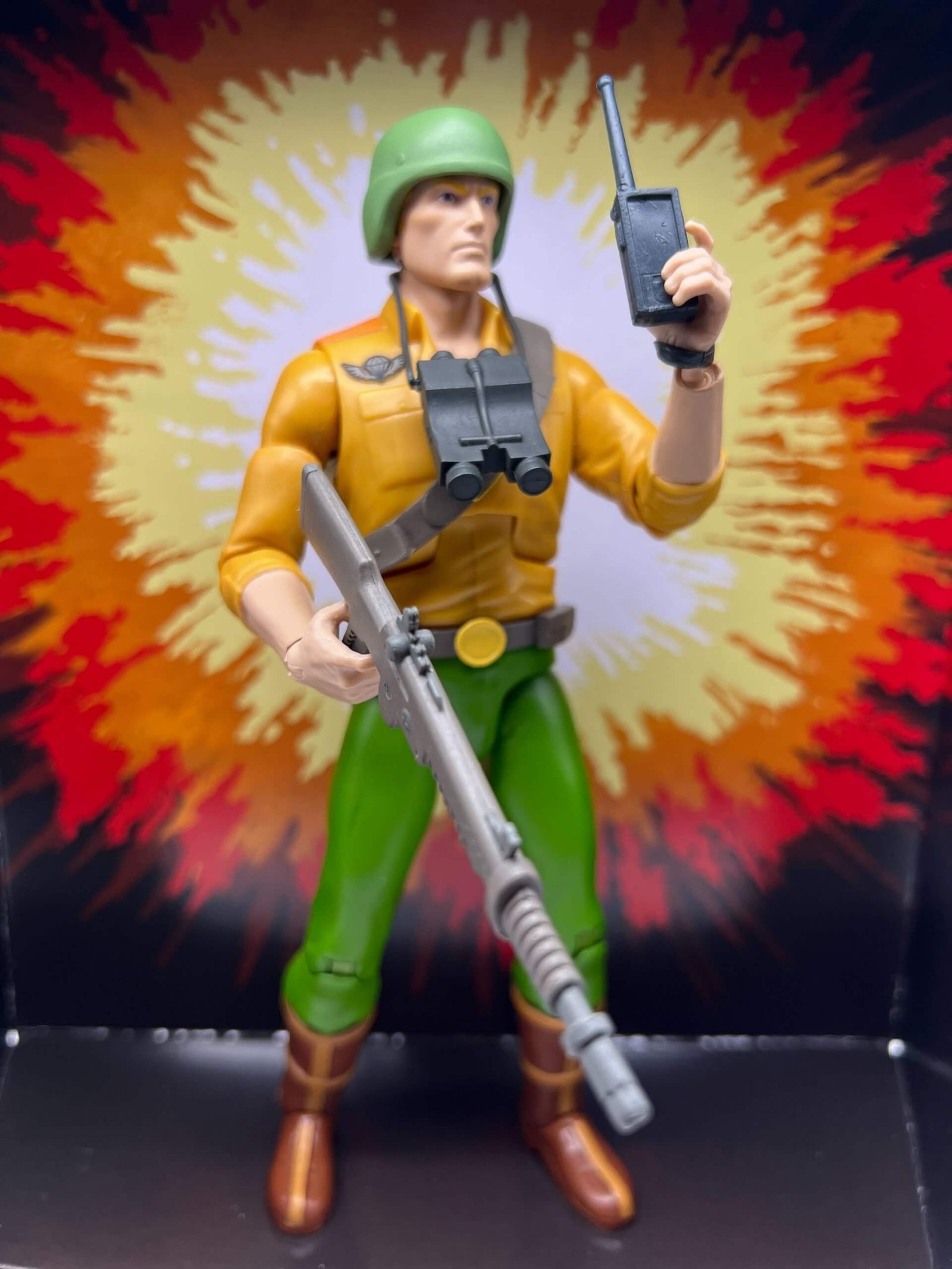 Super7 GI Joe Ultimates Duke action shot 16