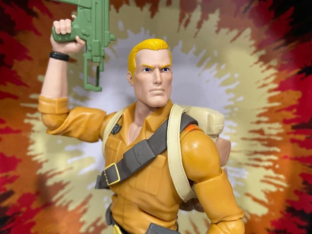 Super7 GI Joe Ultimates Duke action shot 5