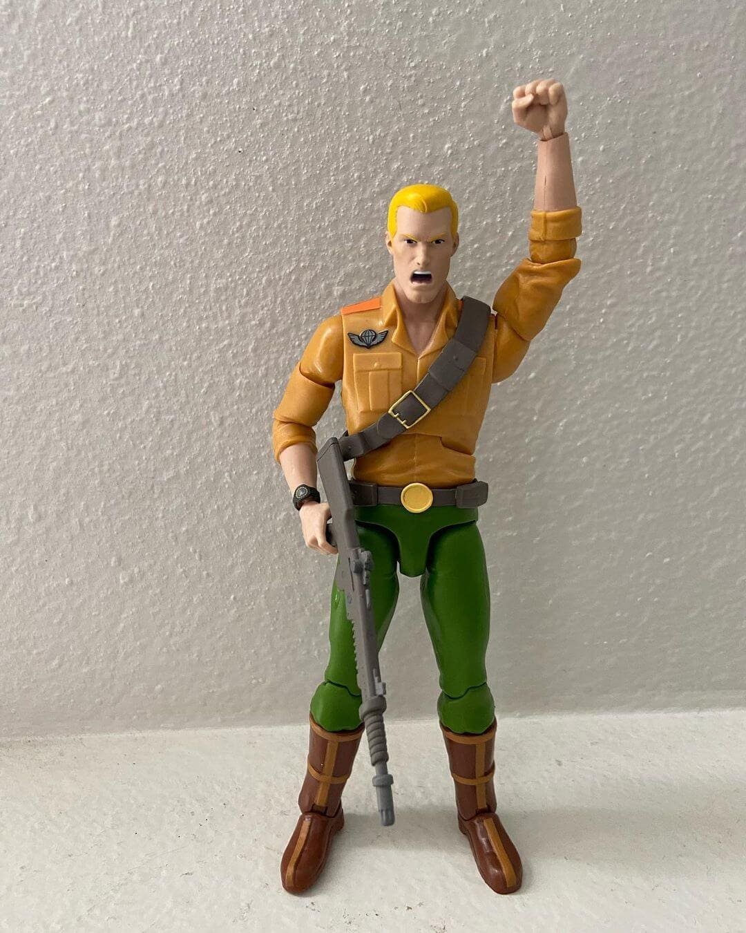 Super7 GI Joe Ultimates Duke action shot 7