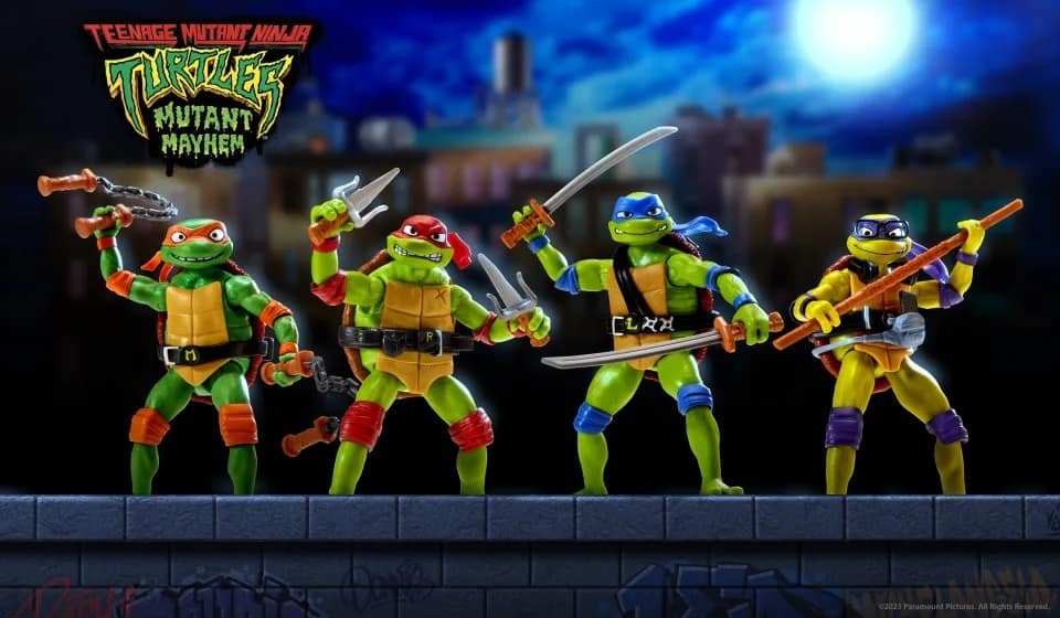 TMNT Mutant Meyhem Action Figures 1
